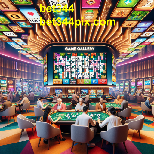 Explore a Diversão na Game Gallery do Bet344